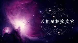 交友宮天相|天相星在交友宫